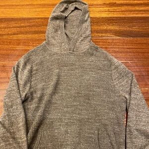 GAP Hooded Sweatshirt Waffle Shirt